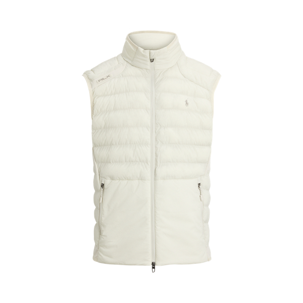 Stone Pebble Quilted Full-Zip Vest RLX 2