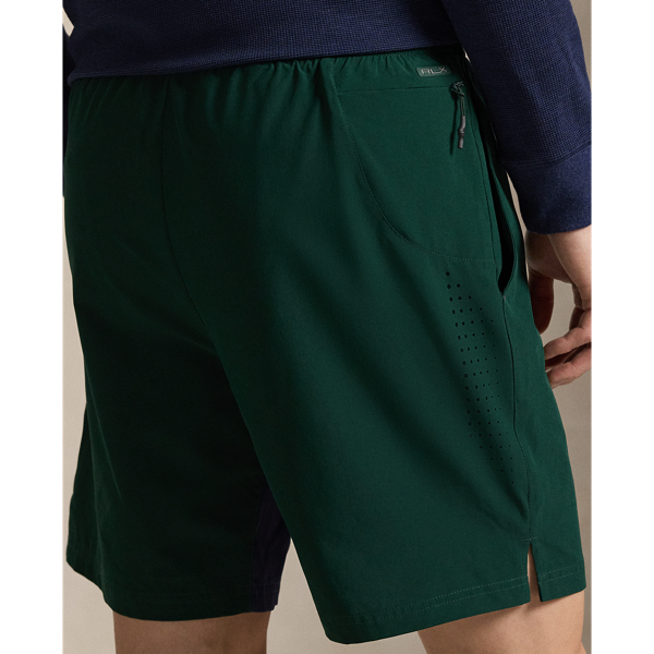Gevoerde performance short, 18 cm RLX in Moss agate 6