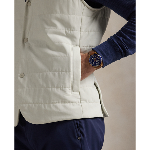 キルテッド モックネック ベスト | ラルフ ローレン公式オンラインストア