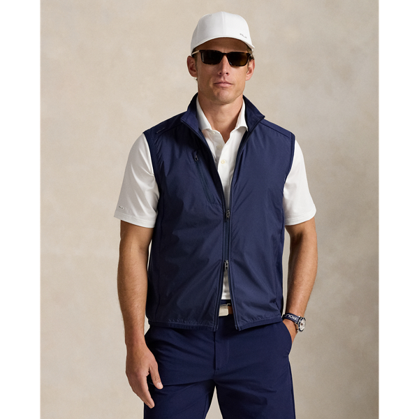 Gilet hybride à col cheminée