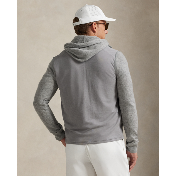 Hybrid-Weste mit Reißverschluss RLX in Bergspitzengrau 5