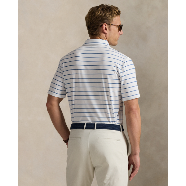 Ceramic White Multi Classic Fit Performance Polo Shirt RLX 5