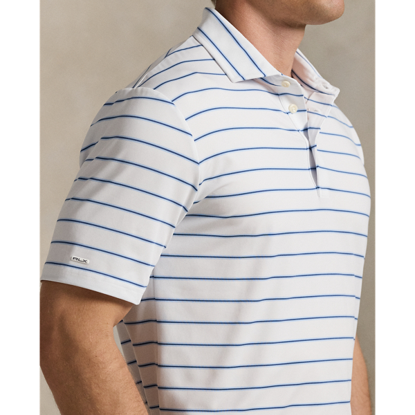 Ceramic White Multi Classic Fit Performance Polo Shirt RLX 6