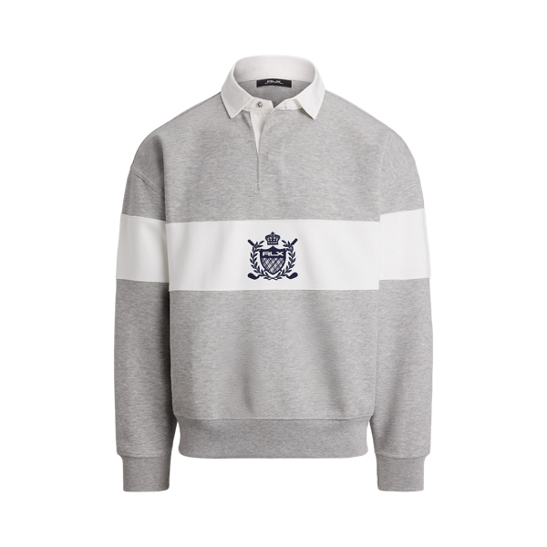 Relaxed Fit Crest Rugby Sweatshirt