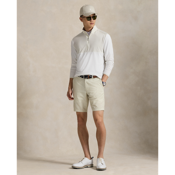 Stretch Jersey Quarter-Zip Pullover