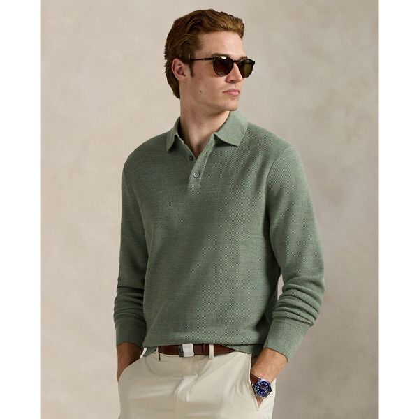 RLX Ralph Lauren プロフィット ポロシャツ オリーブグリーン RLX Ralph Lauren プロフィット ポロシャツ オリーブグリーン