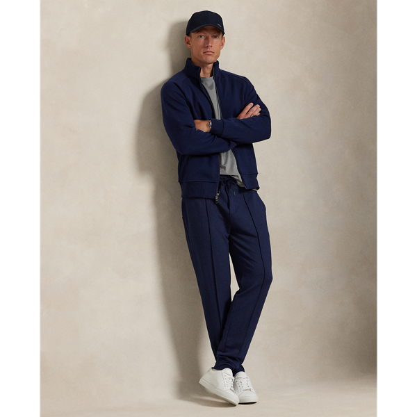Double-Knit Mockneck Jacket