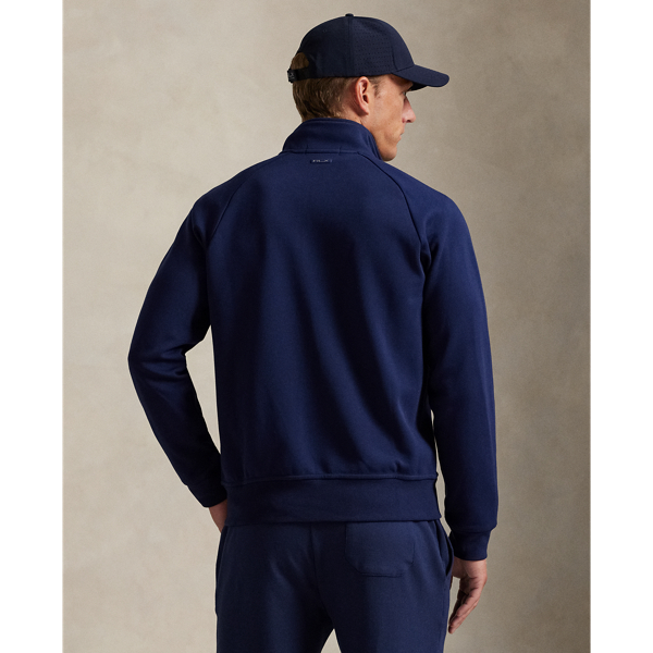 Double-Knit Mockneck Jacket