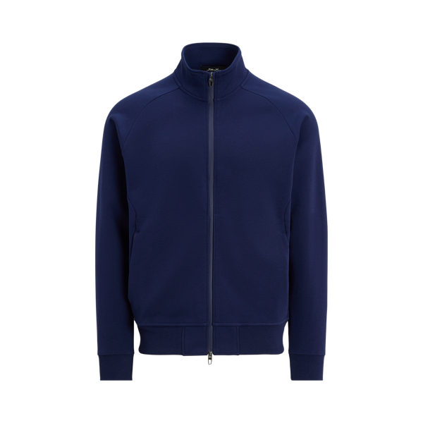 Double-Knit Mockneck Jacket