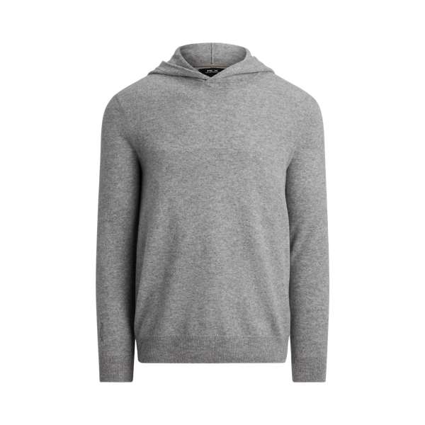 ★★POLO RALPH LAUREN★★ Cotton Cashmere Pullover Grey MNPO Quarter-zip cotton sweater in grey - Polo Ralph Lauren