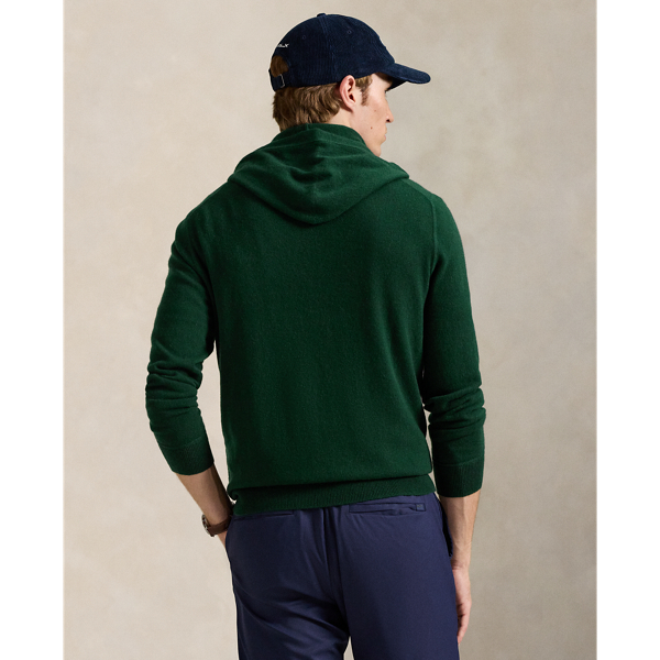 Waschbarer Kaschmir-Kapuzenpullover