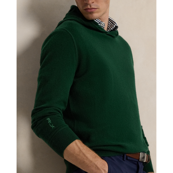 Waschbarer Kaschmir-Kapuzenpullover