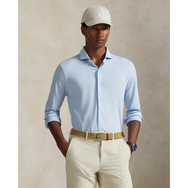 Slim Fit Performance Piqué Shirt