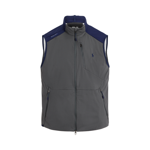 Colour-Blocked Packable Gilet