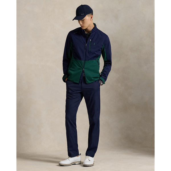 Verstaubare Jacke in Color-Block-Optik