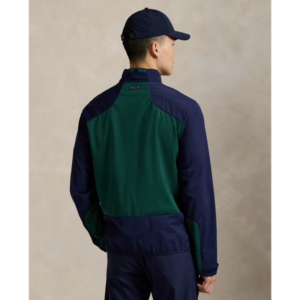 Verstaubare Jacke in Color-Block-Optik