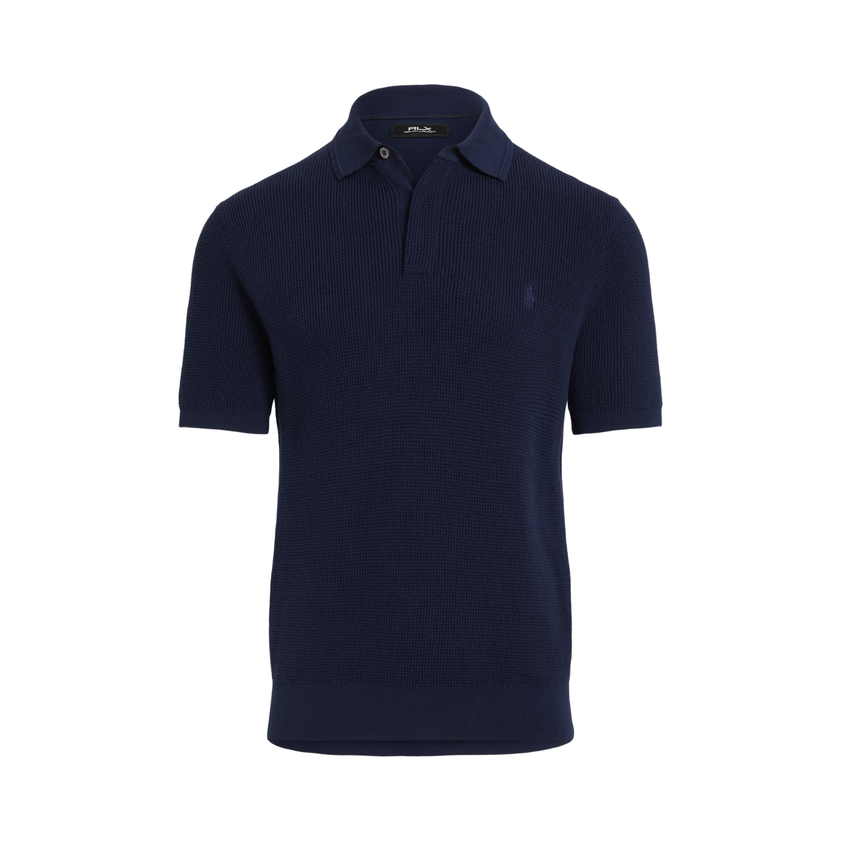Polo Ralph Lauren M ワッフルニット　新品タグ付き ワッフルニット コットン ポロカラー セーター | ラルフ