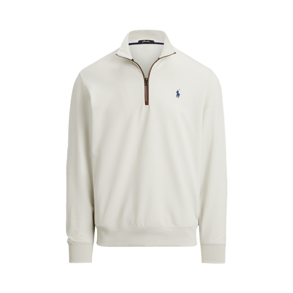 Pull molleton éponge stretch Classic Fit RLX en Blanc galet 2