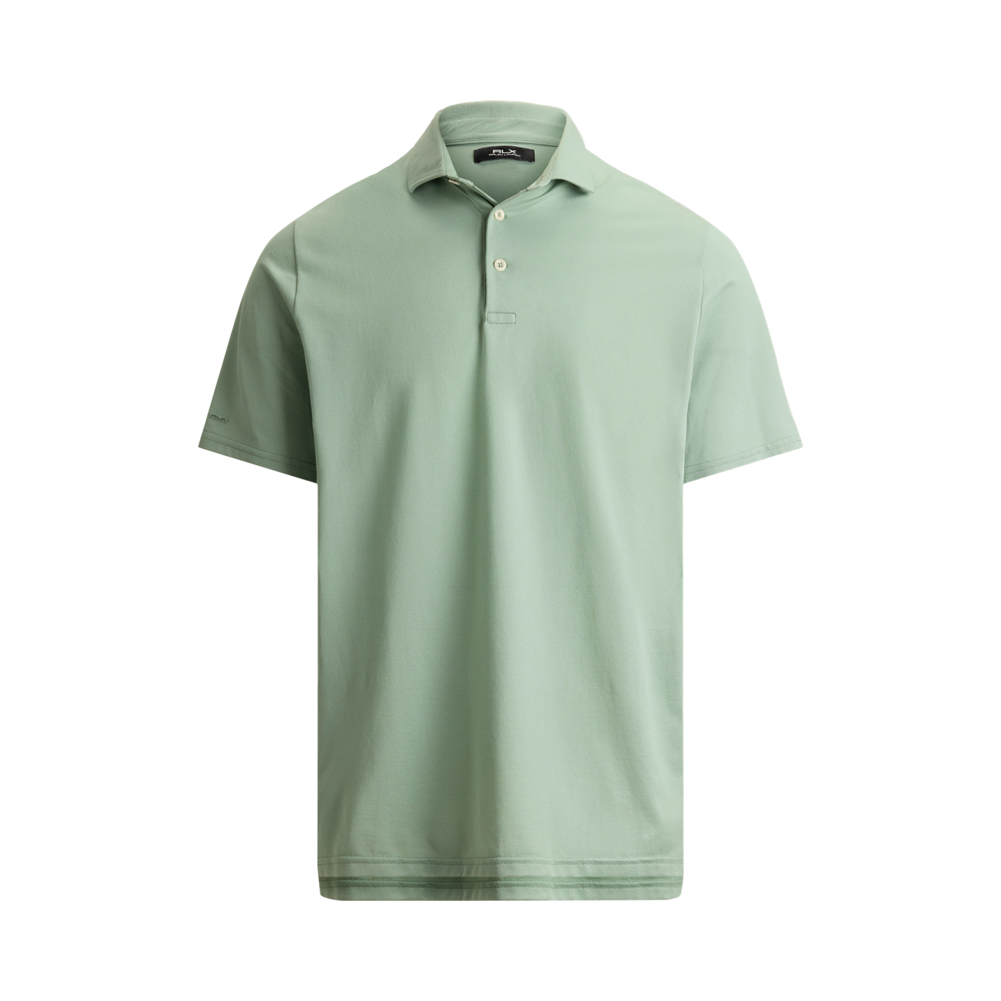 Мужское поло Ralph Lauren Classic Fit Performance Polo, цвет: Светлый зелёный — фото 6