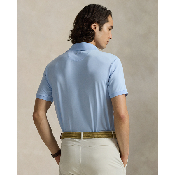 Tailored-Fit Performance-Poloshirt RLX in Büroblau 5