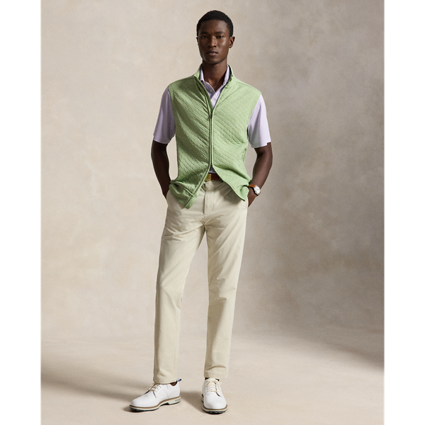 Quilted Double-Knit Vest