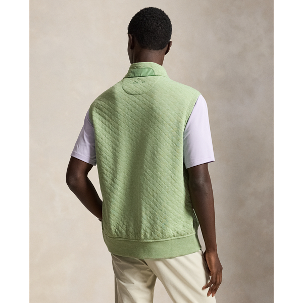 Quilted Double-Knit Vest