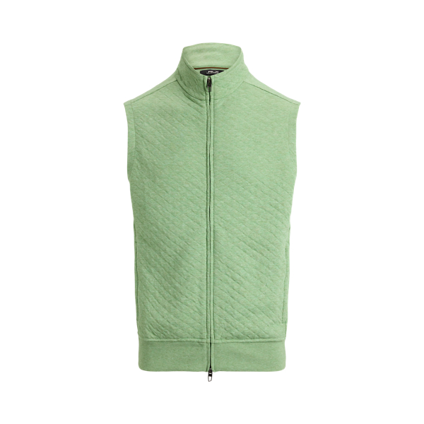 Quilted Double-Knit Vest