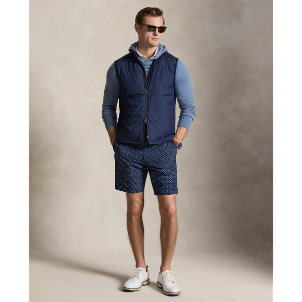 Refined Navy Hybrid Full-Zip Gilet RLX 4