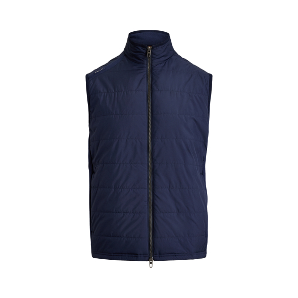 Refined Navy Hybrid Full-Zip Gilet RLX 2