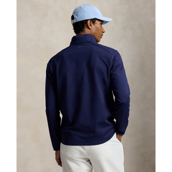 Refined Navy Stretch Jersey Pullover RLX 5