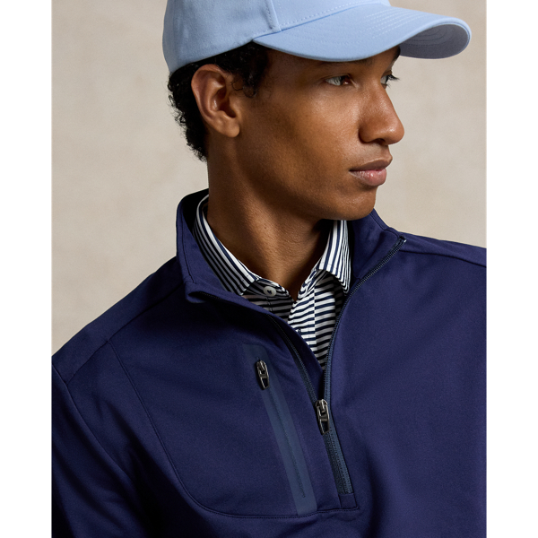 Refined Navy Stretch Jersey Pullover RLX 6