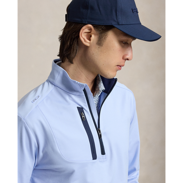 Pebble Blue Stretch Jersey Pullover RLX 5