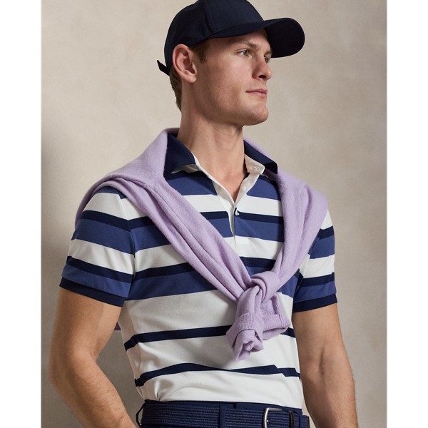 Polo Tailored Fit Performance RLX en Royal ancien multi 7