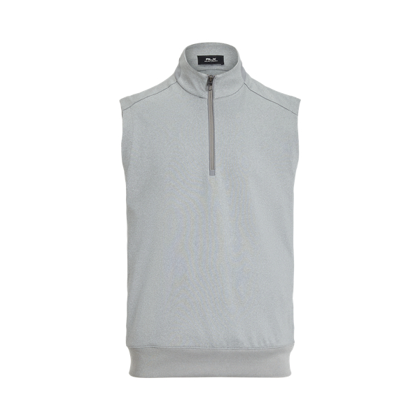 Gilet demi-zippé en jersey stretch
