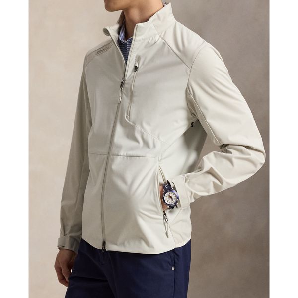 Stone Pebble Multi Packable Color-Blocked Jacket RLX 7