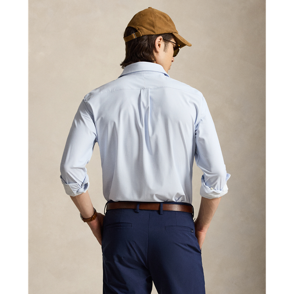 Pebble Blue Swilcan Glen Classic Fit Glen Plaid Performance Shirt RLX 5