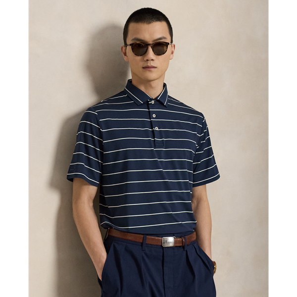 Refined Navy Multi Classic Fit Performance Polo Shirt RLX 1