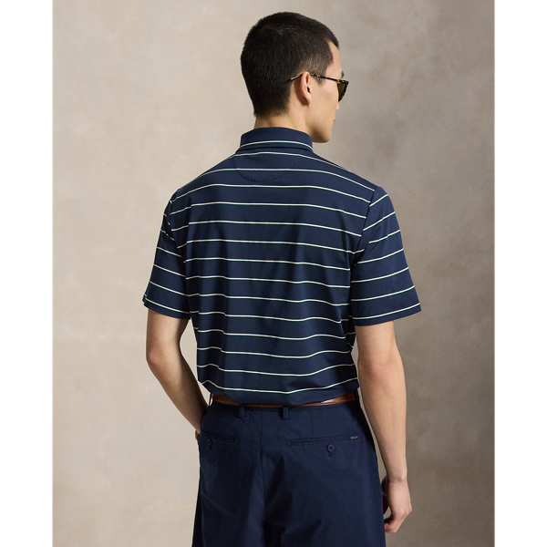 Refined Navy Multi Classic Fit Performance Polo Shirt RLX 5