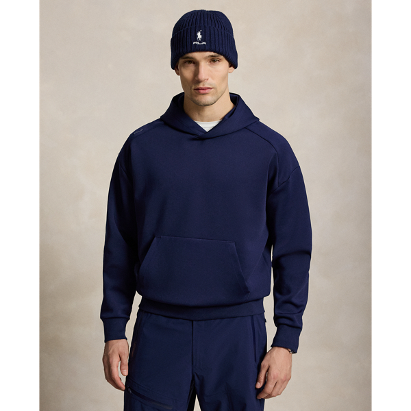 Big Fit Stretch Jersey Hoodie