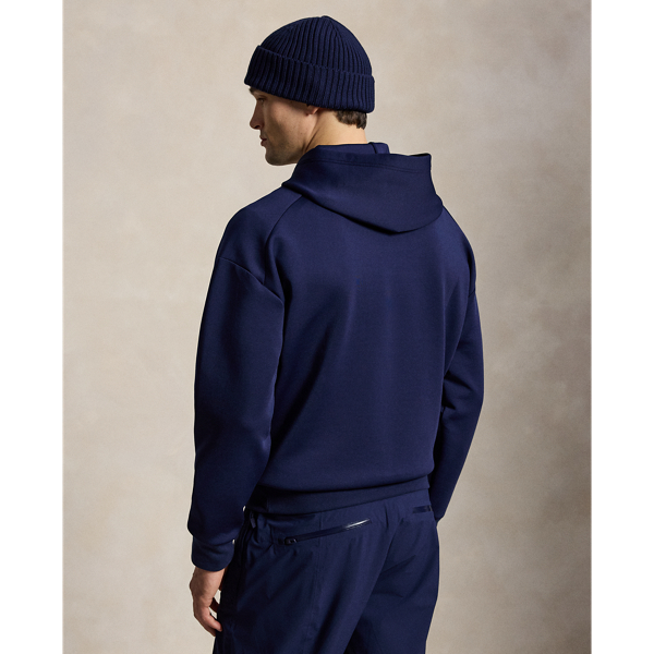 Big Fit Stretch Jersey Hoodie