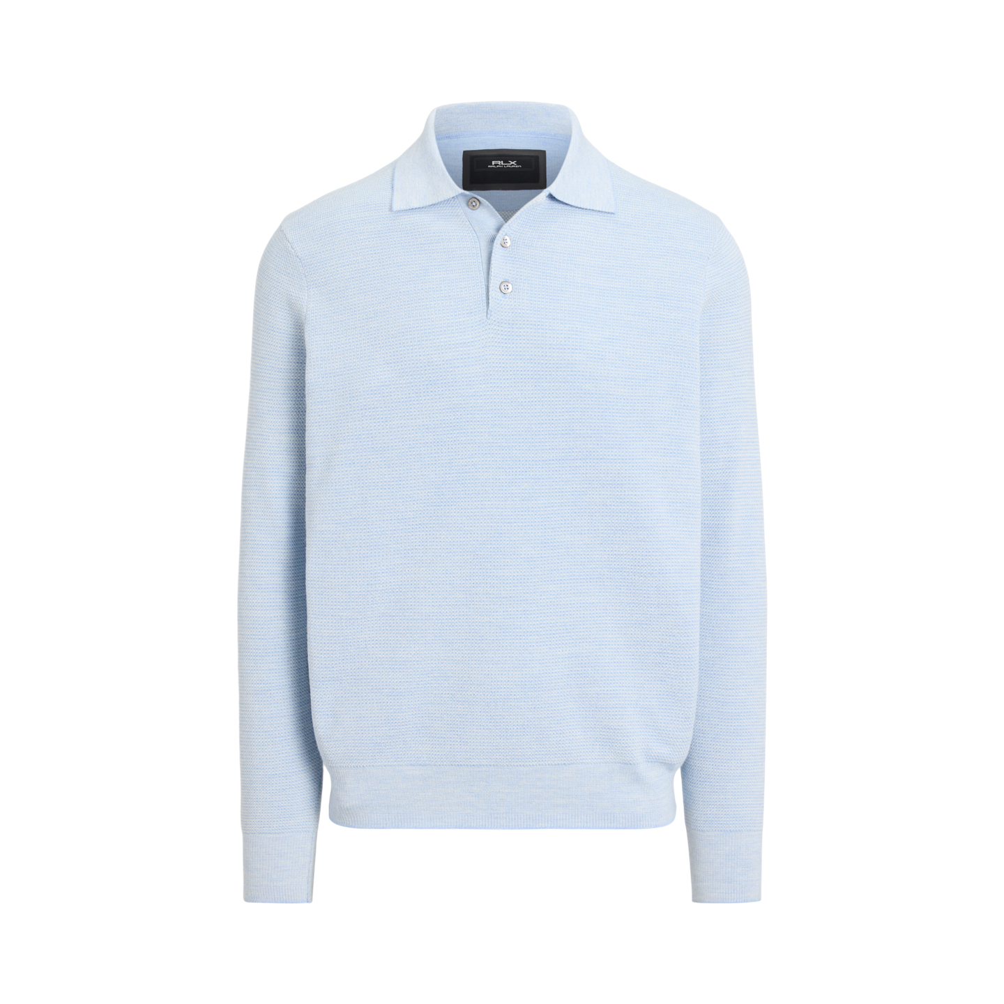 Мужской свитер Ralph Lauren Striped Performance Polo-Collar, цвет: Синий комбинированный — фото 6