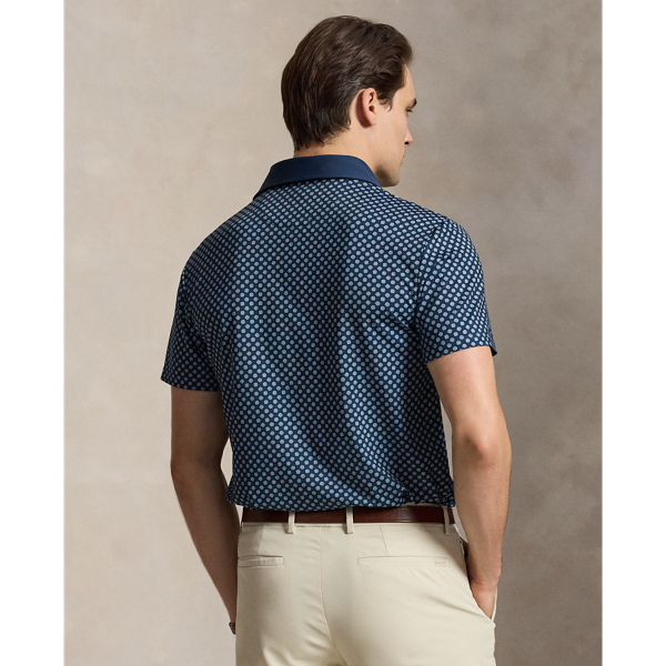 Ref Nvy Highland Links Fo Tailored Fit Performance Polo Shirt RLX 4