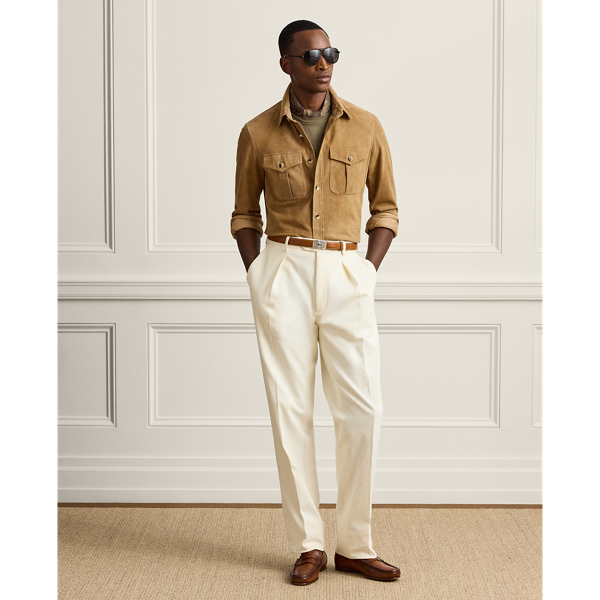 Suede Overshirt