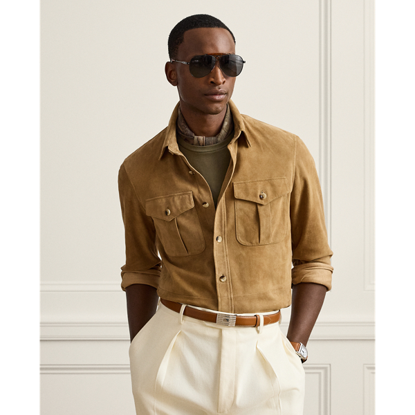 Suede Overshirt