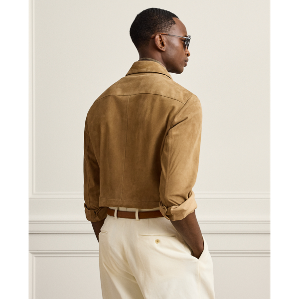 Suede Overshirt