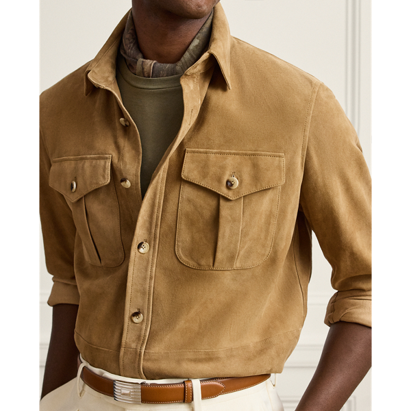 Suede Overshirt