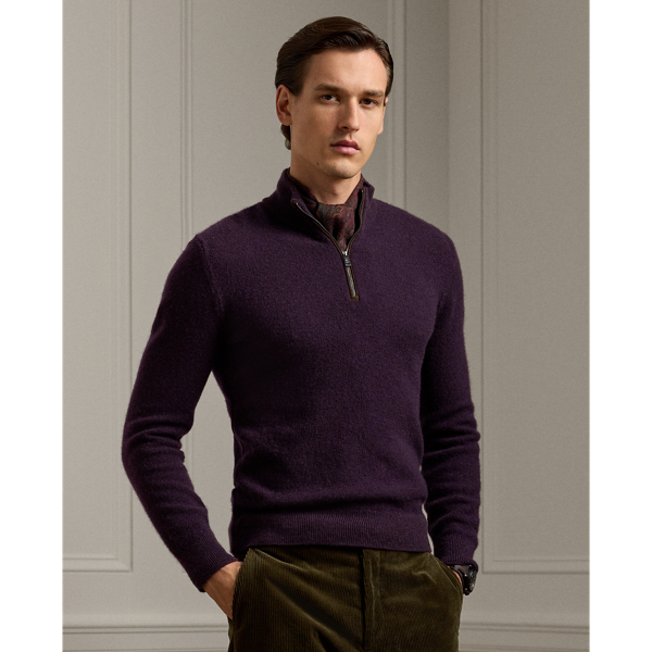 Men s Purple Sweaters Ralph Lauren