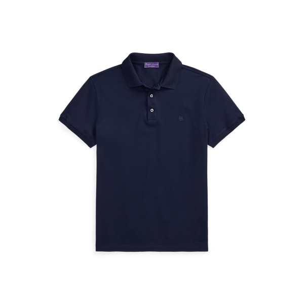 Ralph Lauren 　パープル Ralph Lauren Purple Label - Purple Monogram Piqué Polo