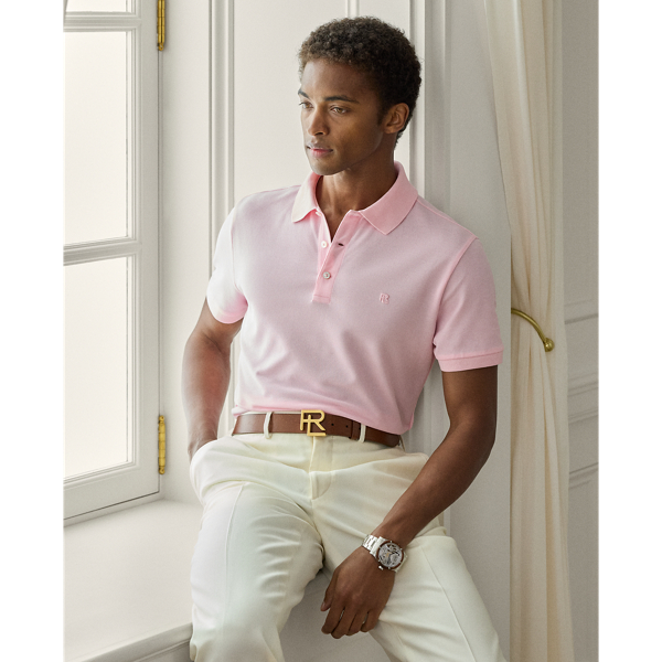 Custom Slim Fit Piqué Polo Shirt