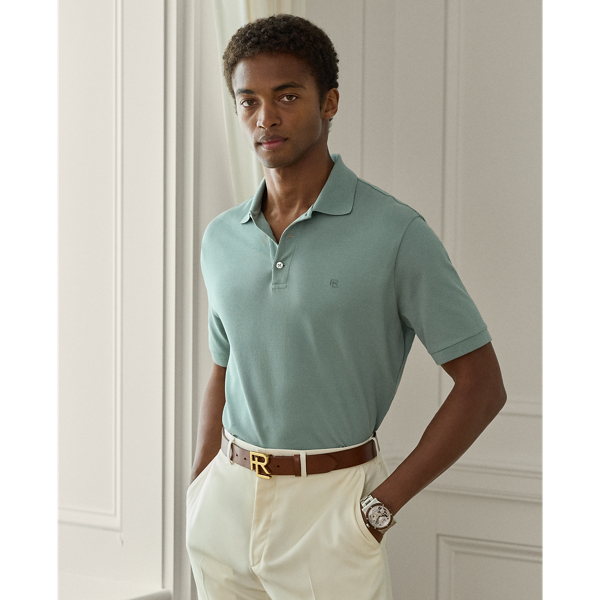 Polo Ralph Lauren 新品タグ付きスリムフィット ポロシャツ M POLO RALPH LAUREN（ポロ・ラルフローレン） ポロシャツ ポロ スリム